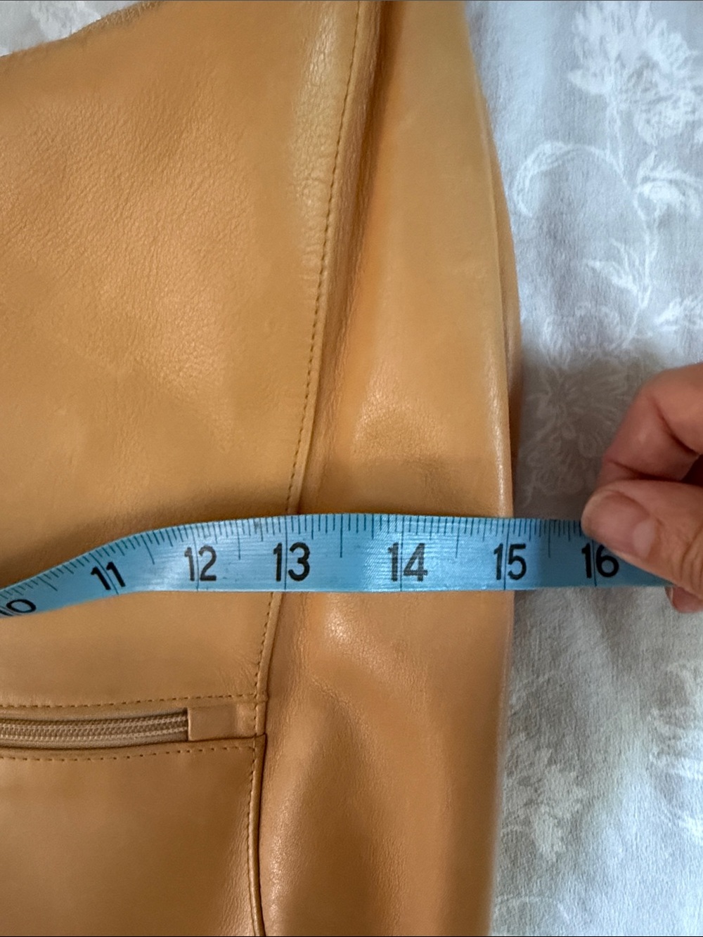 Longchamp Leather Quadruple Strap Vintage VTG Ring Slim Hobo Bag Purse Handbag - Picture 6 of 9